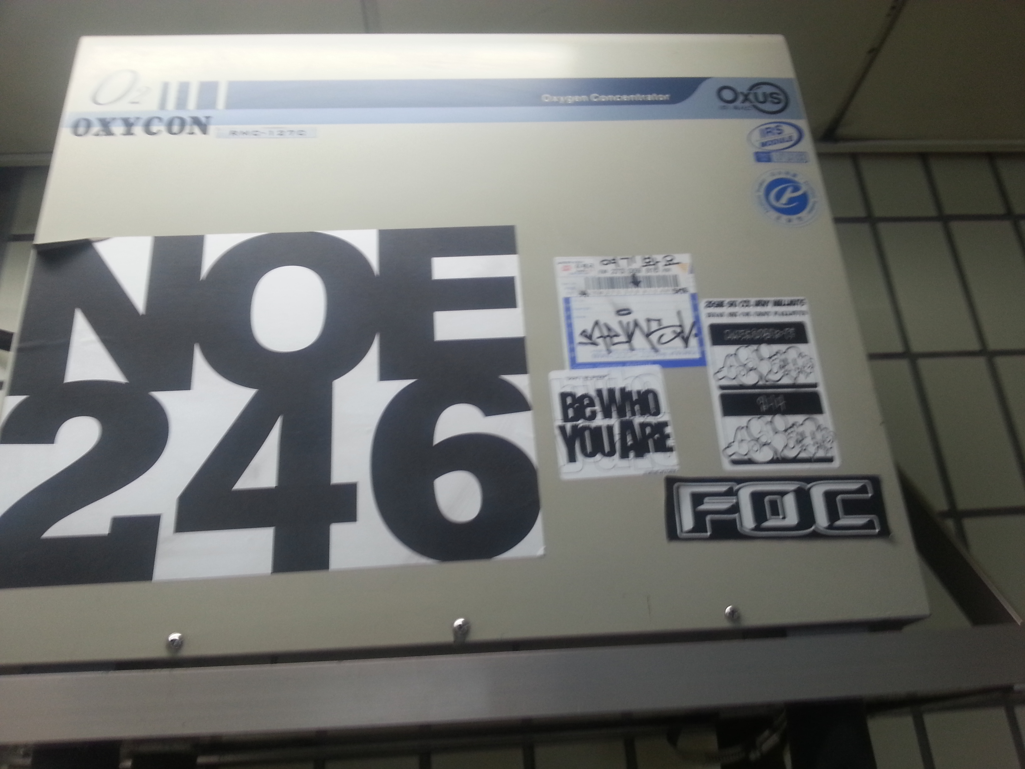 GRAFFETTI AND STICKERS