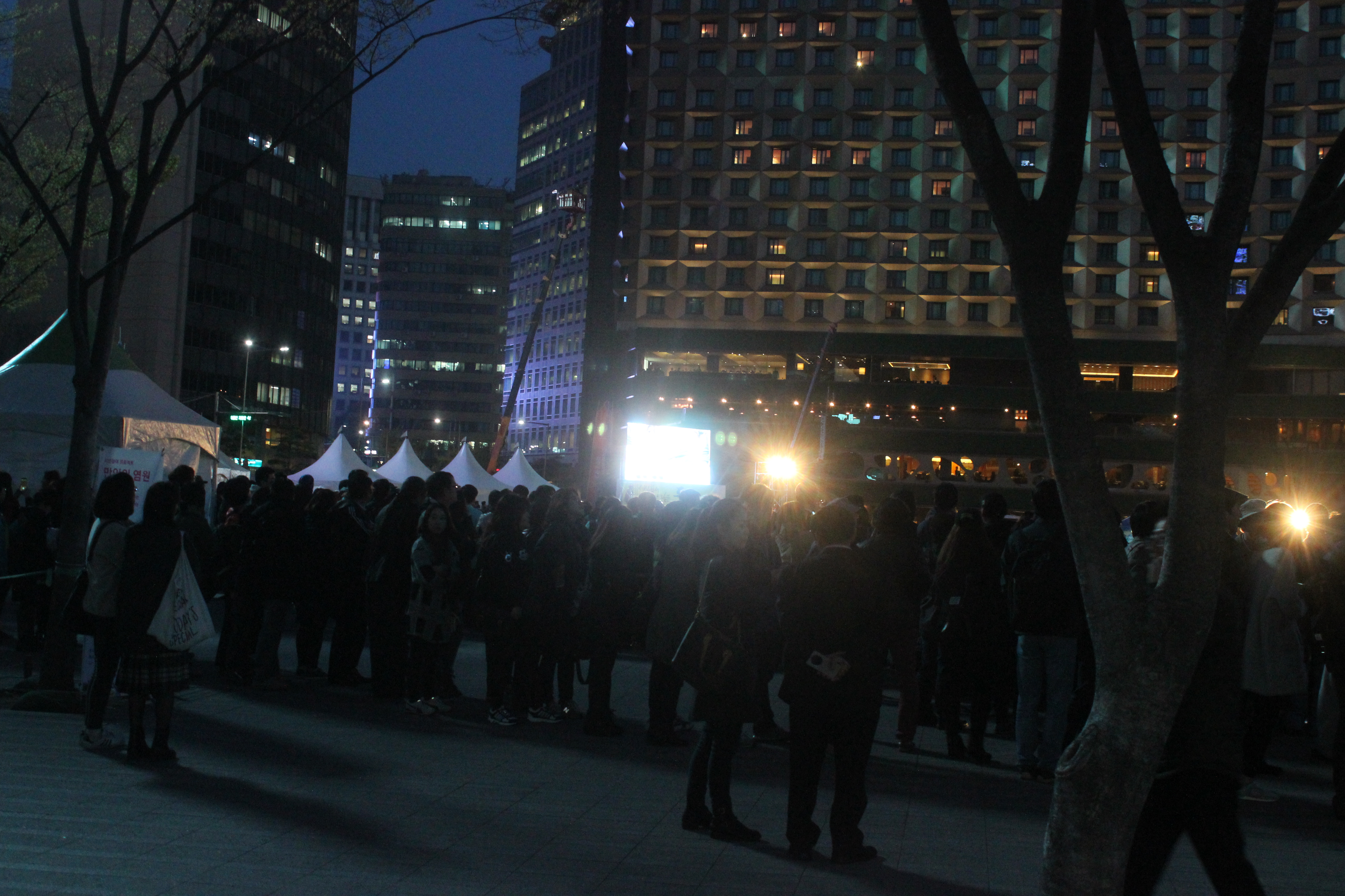 The vigil continues. 