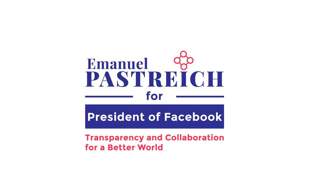 pastreich for president of facebook