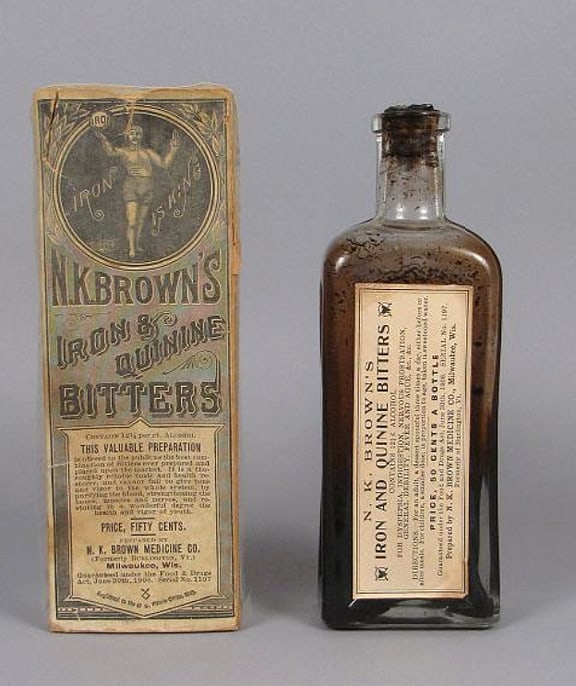 news_IronQuinine Bitters and PackageBottle