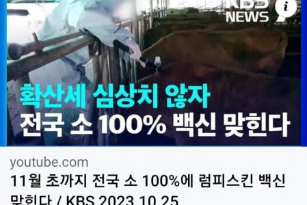 부산 치과 이재진 원장님 제보 – 백신을 가축에게 맞히듯이 하고 있다!