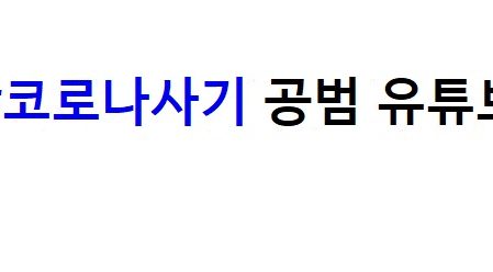 #코로나사기 공범 유튜브 검열질 집어쳐라 (현수막 시안)